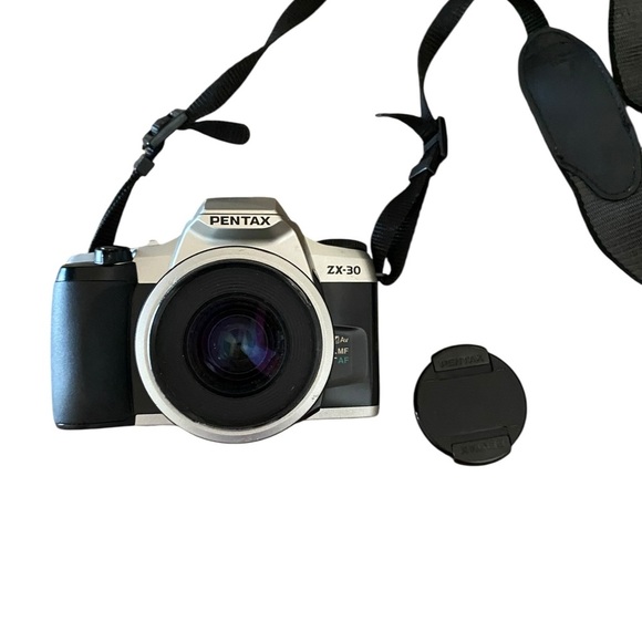 Pentax ZX-30 Black Silver Digital Camera upgraded
w/ Zx30QD kit ppw case gift - Picture 6 of 13